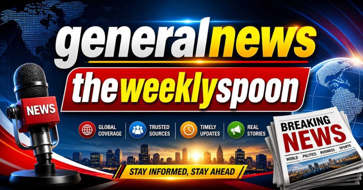 Generalnews Theweeklyspoon Global Updates